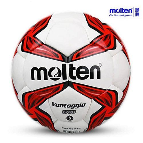 Size 5 Football Soccer Ball Anti-Slip PU Training Compitition Football FSV1700 + Gas Needles And Net Bag