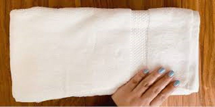 12 Set Of Face Towels - White