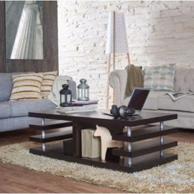 Coffee Centre Table + Free 2 Side Stool