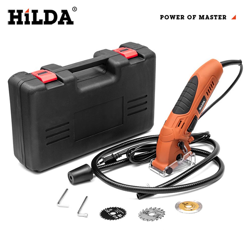 HILDA 400W Electric Saw Mini Electric Circular Saw DIY