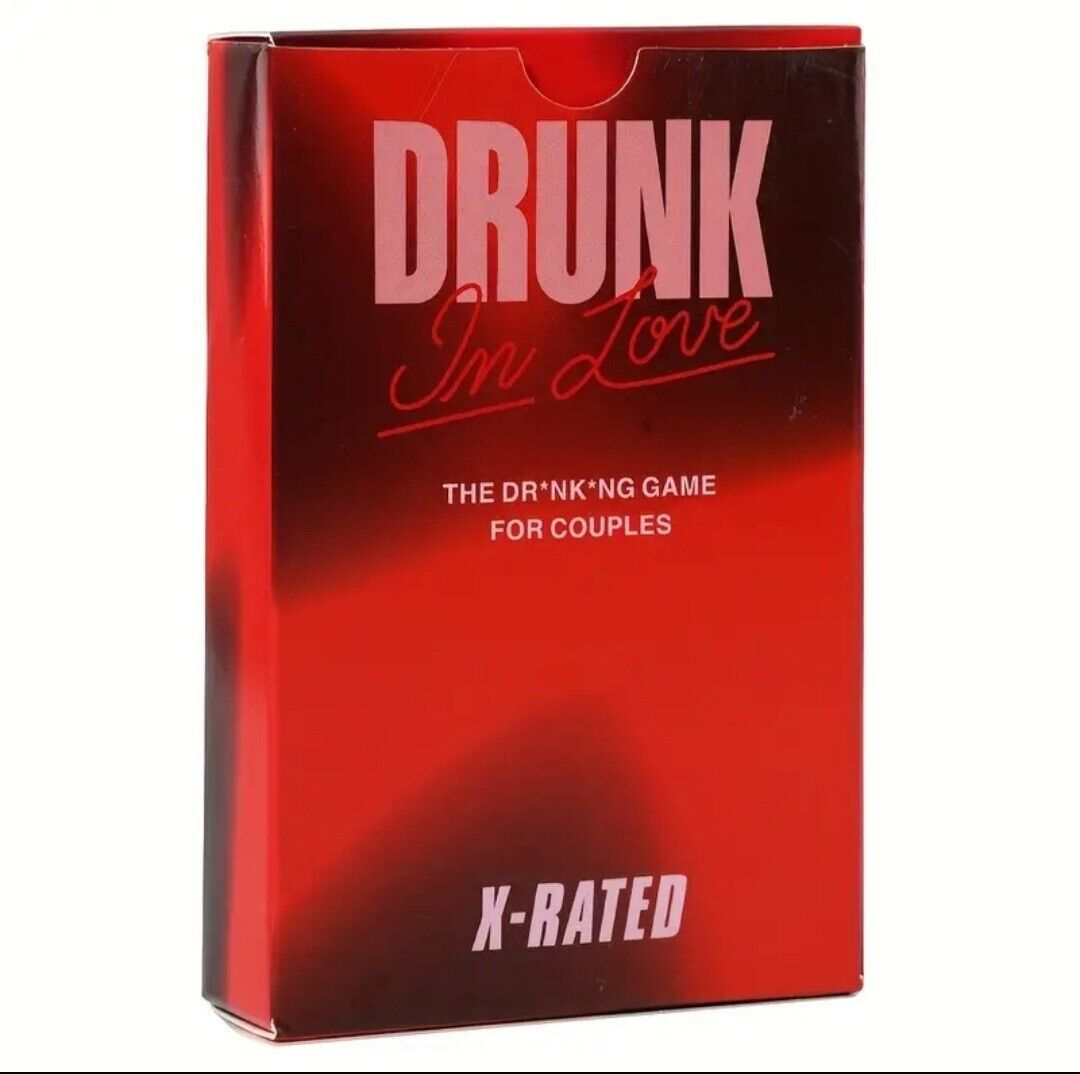 Drunk In Love Couples Hangout Fun Game Cards
