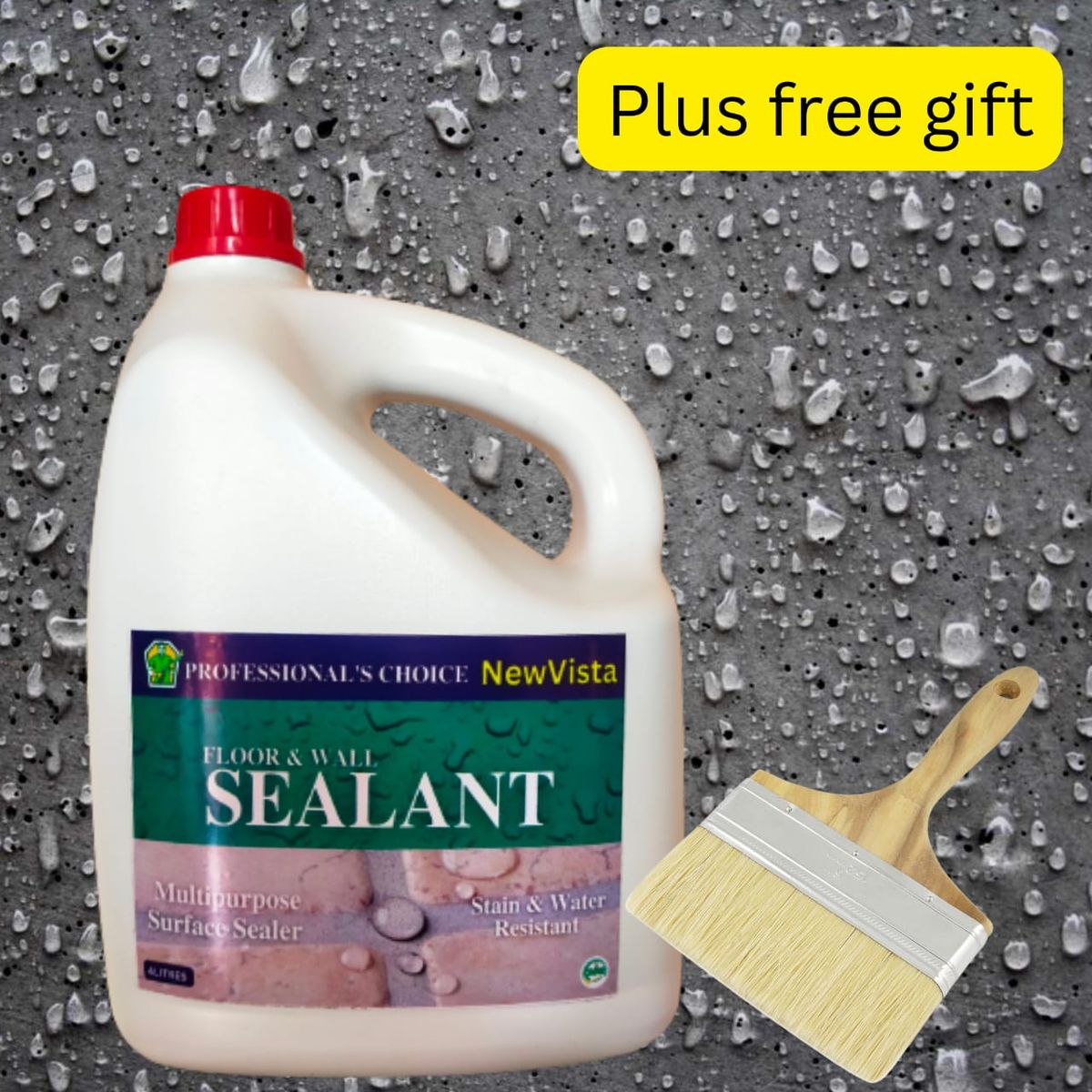 Multi-surface Magic Sealant- 4Litres (Free Brush)