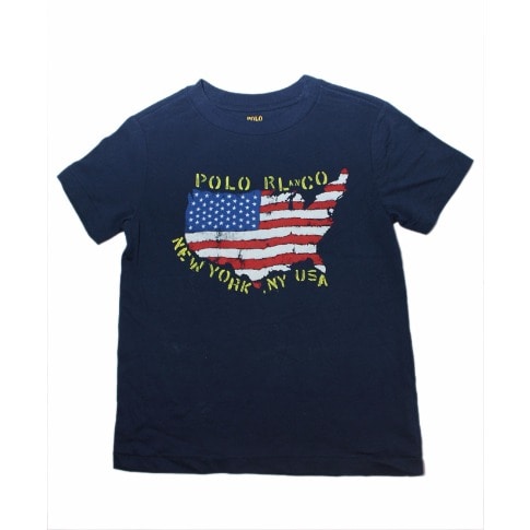 Graphic Signature Tshirt- Navy Blue