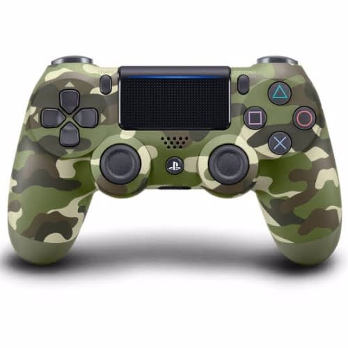 Dual Shock Ps4 Game Pad Controller - Green Camouflage