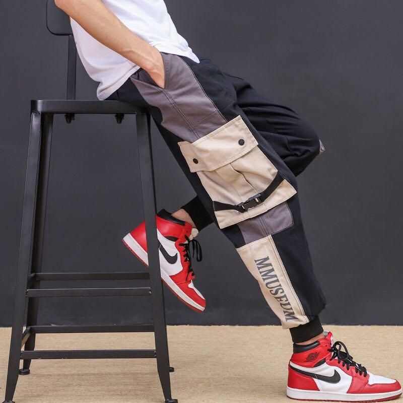 Informal tracksuit pants for men Street clothes cotton with long pants autumn pants
