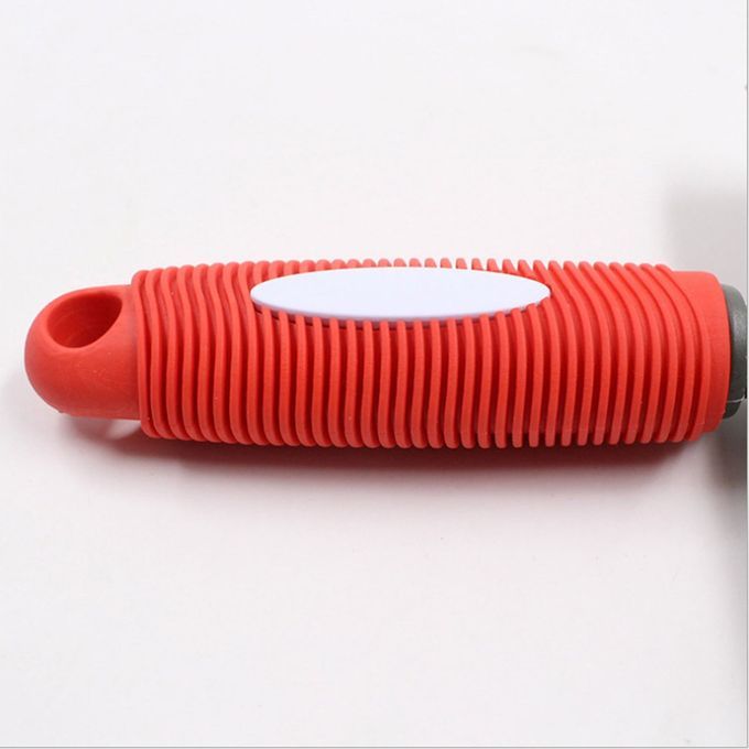 4A02 Pet Anti-slip Handle Steel Bag Needle Comb Dog Brush Stainless