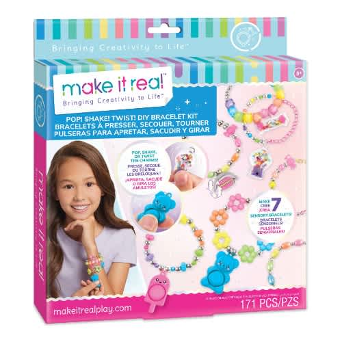 Make It Real Pop Shake Twist Diy Bracelet Kit