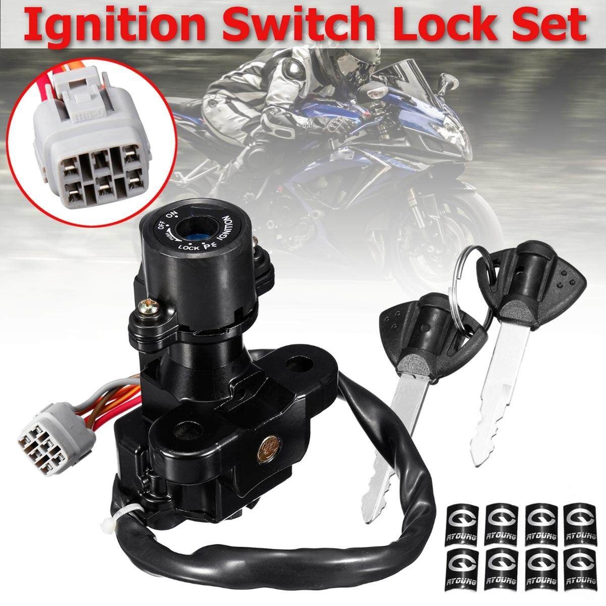 Ignition Switch Lock With 2 Keys For GSXR 600/750/1000