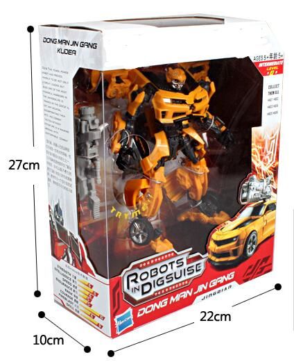 19cm Height Deformation Robots Toys Transformation PVC