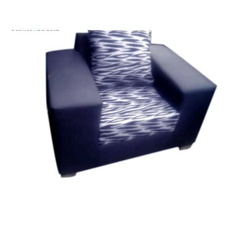 Black Zebra Single Seater Sofa