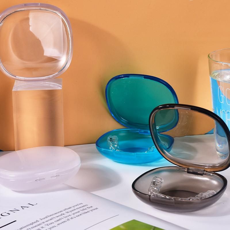 Y-kelin Denture Care Box Dental Fixer Protector Orthodontic Supplies Storage  Oral Hygiene Breathable Support Dropshipping