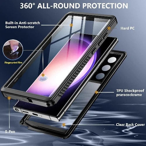 Samsung Galaxy S23 Ultra Waterproof Case