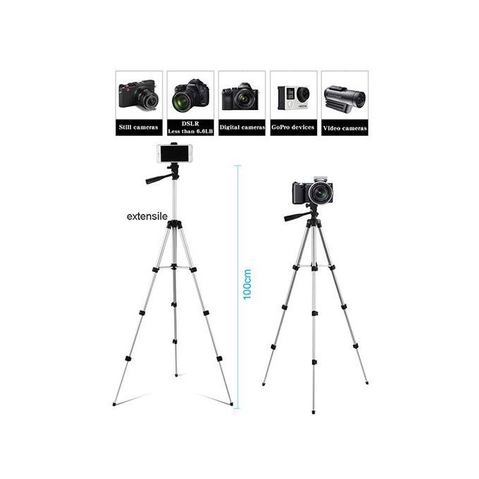 Outdoor Portable Bracket Phone Clip + Remote Control