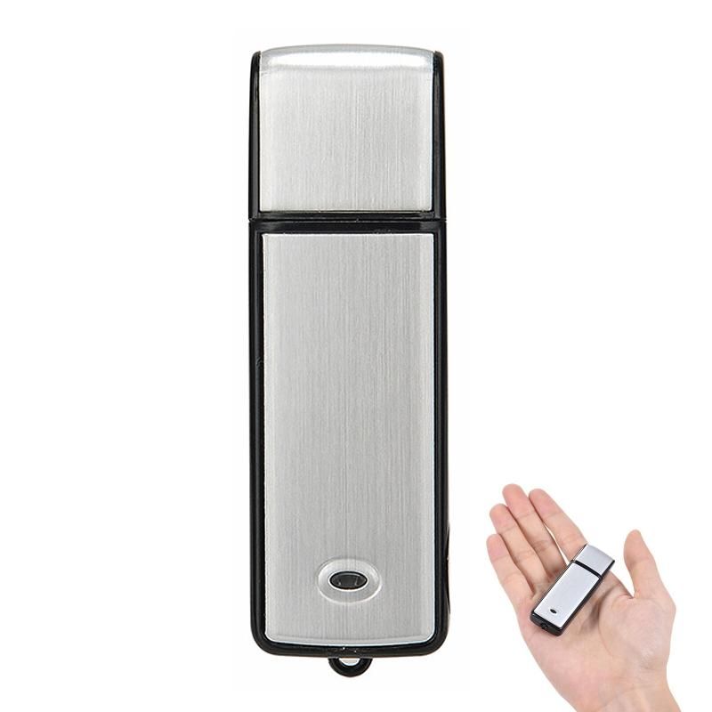 USB Audio Recorder - 8G Voice Activated Stereo Recorder (Sil