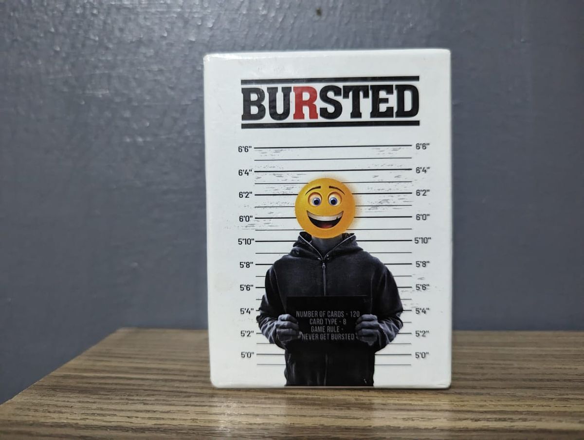 BURSTED Family Fun Game Deck Of Cards From 13+/18+