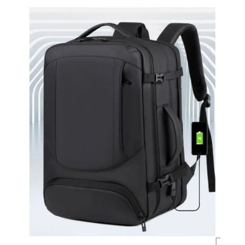 Smart Laptop Backpack with Shoe Compartment - 17"