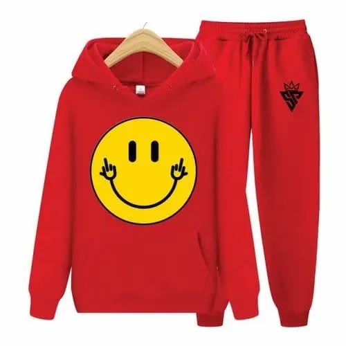 Red Hoodies And Jogger