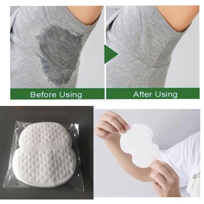 10 Sweat Pads Invisible Armpit Sweat Antiperspirant Pad