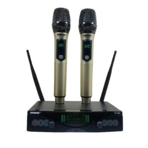 Shure Ut-883 Professional Wireless Microphone System - Dual Uhf Microphone