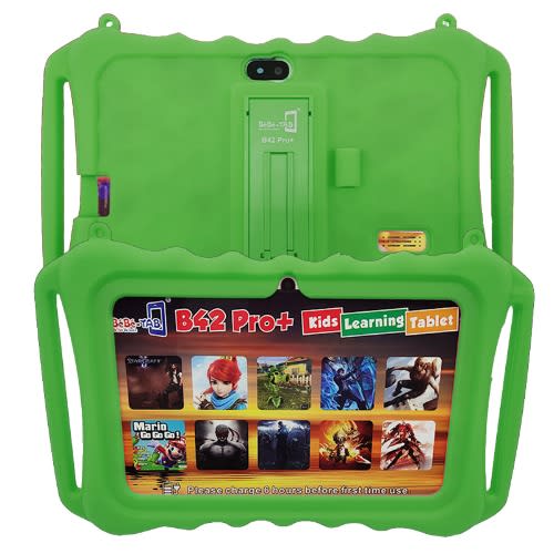 B42 Pro+ Kids Learning Tablet - 7" - 128GB ROM - 4GB RAM - WiFi - 3000mAh - Green