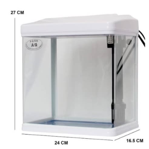 Aquarium - Sebo - So-t240f - 240 X 165 X 280 Mm - 9l - White