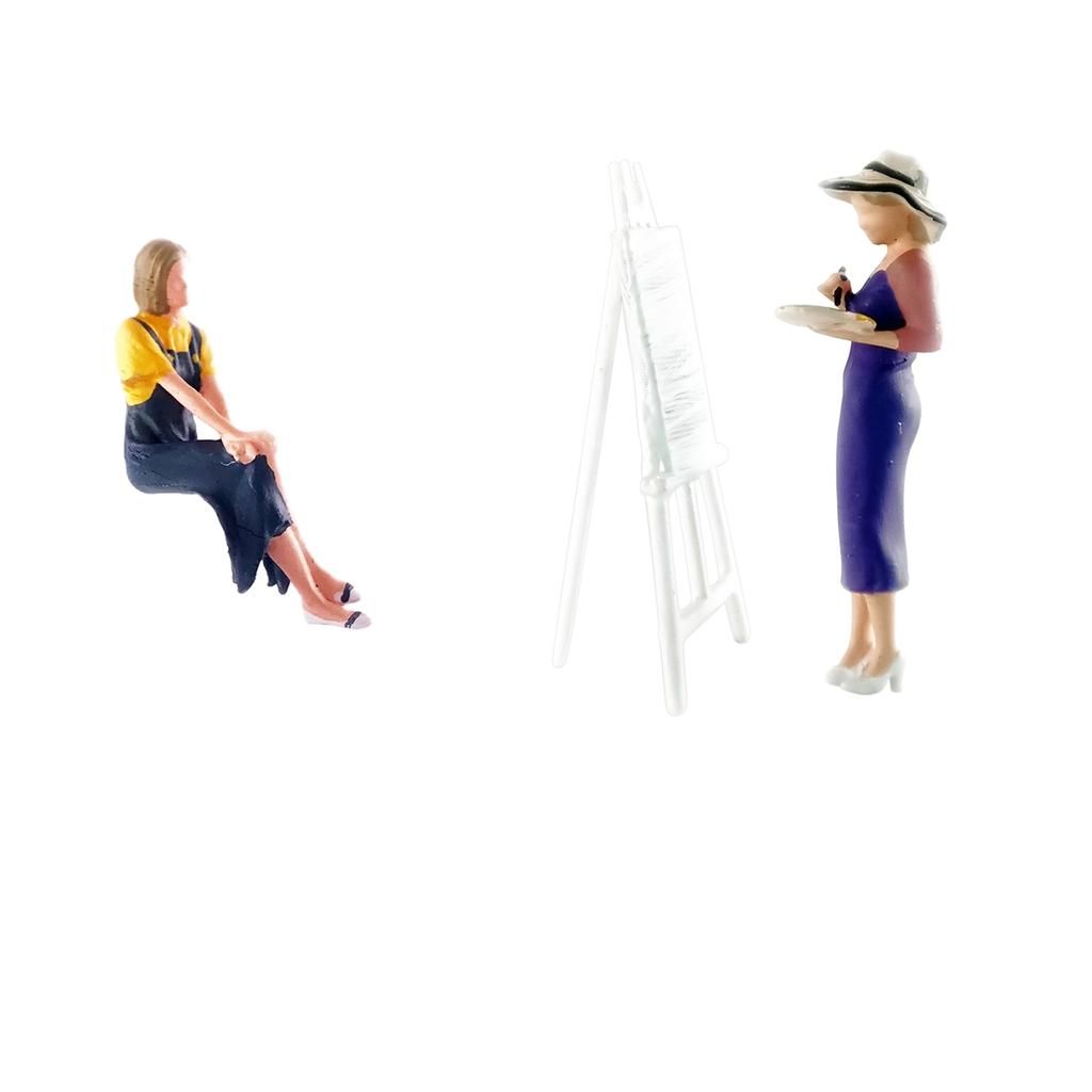 1:64 Scale Hand Painted Figure Painter  Scene Model