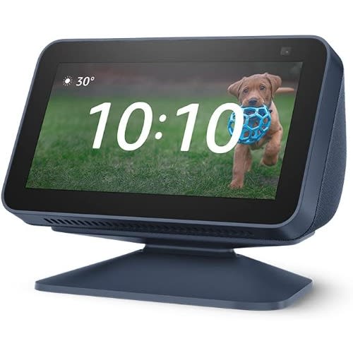 Echo Show 5 - 2nd Gen - Adjustable Stand | Deep Sea Blue