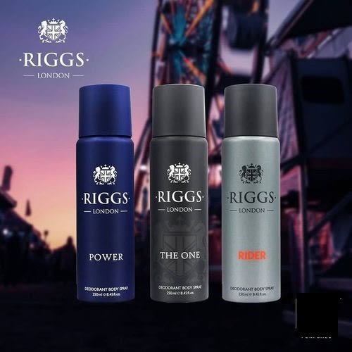 Riggs London Body Spray - 250ml X 3pcs