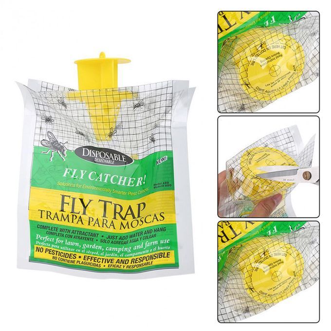 Disposable Fly Trap Catcher Practical Effective Pest