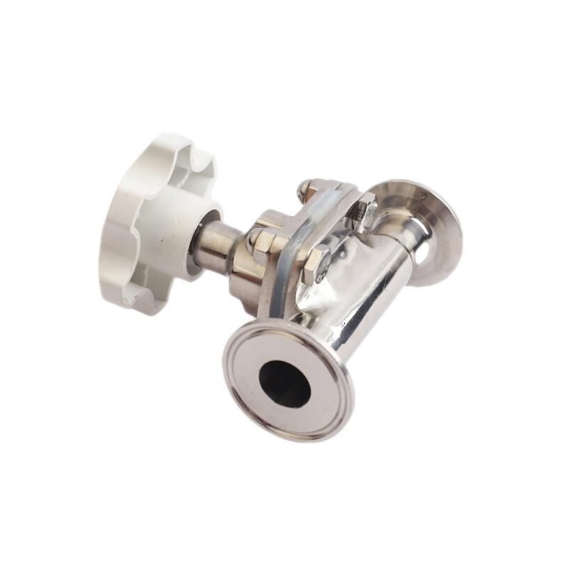 Quick Loading Diaphragm Valve Supply More Sizes Straight-through Diaphragm Valve Sanitary Food Grade Straight-through Chuck Trap