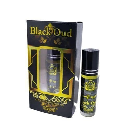 Surrati Oil Perfume Black Oud - 6ml X 2