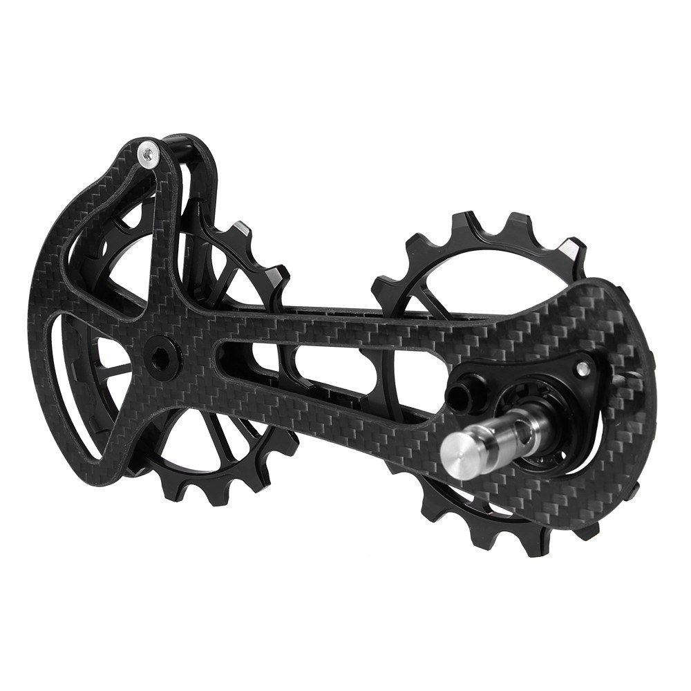 16T Bicycle Bike Ceramic Bearing Jockey Pulley Wheel Set