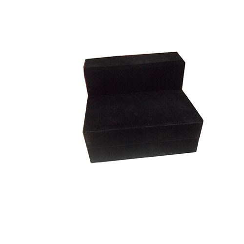 2-seater Convertible Sofa Bed Without Arm - 72 X 54 X6" - Black