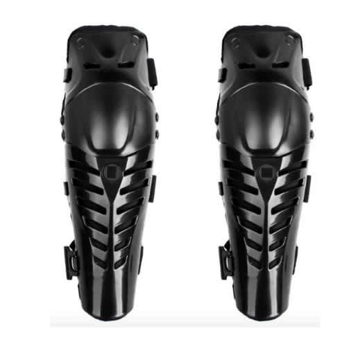 3 Section Knee & Leg Protection For Bikers - 2 Pcs