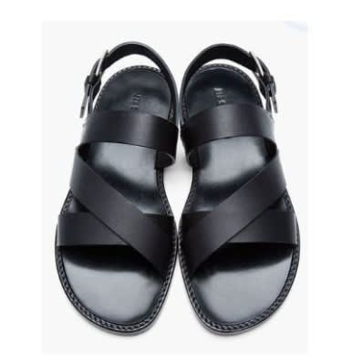 Men's Black Sandals