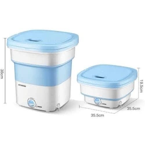 Folding Washing Machine With Automatic Laundry Tub Bucket - Ozone Sterilization