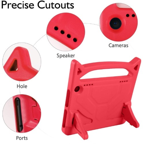 Defender Back Case With Kickstand Handle For Amazon Fire Hd 8/8 Plus