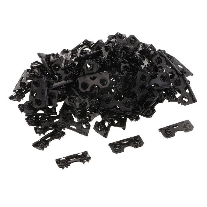 100pc Support Barbed Hinges 28x15mm For Photo Picture Canvas Art Frame