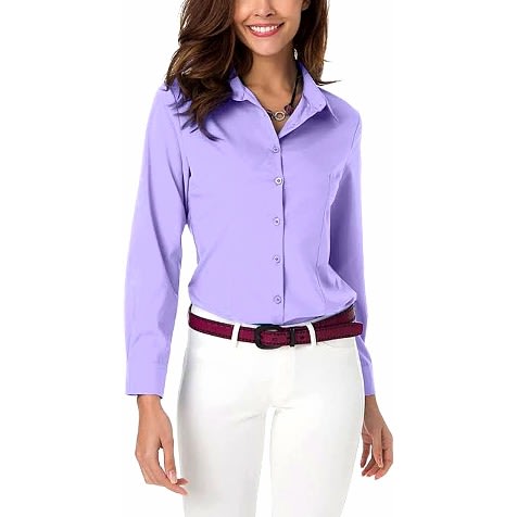Ladies Dress Shirt - Lilac