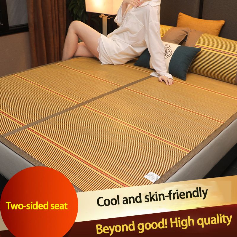 Double-sided Ice Bamboo Mat Cooler Foldable Cooler Mat