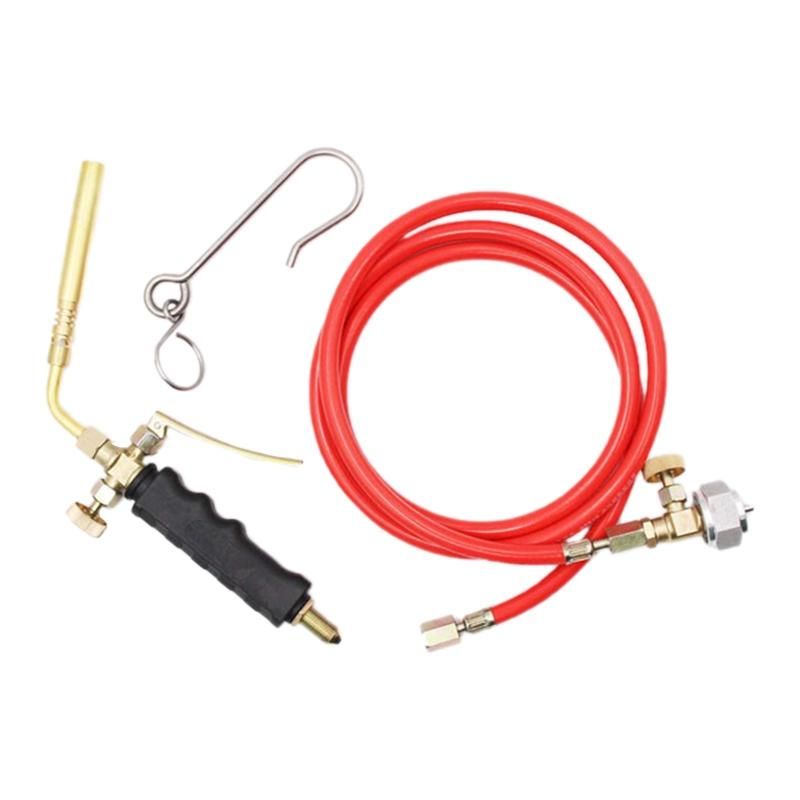 Brazing Welding Hose Torch MAPP Propane Soldering Torch with 1.6M Hose