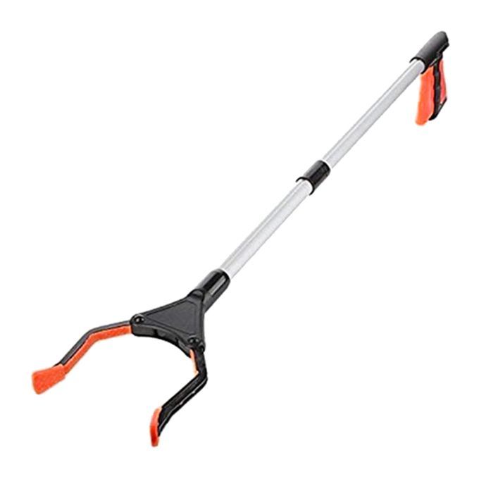 81cm LONG REACH GRABBER Mobility Rubbish LITTER PICKER Pick Up  Orange