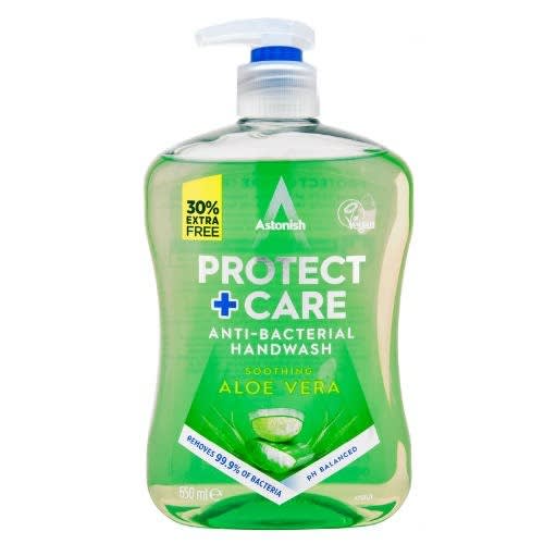 Protect And Care Antibacterial Aloe Vera Hand Wash 650ml