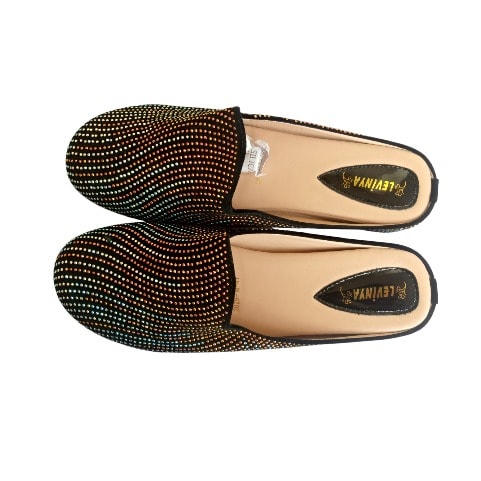 Cover Shoe Slippers  For Women Gold