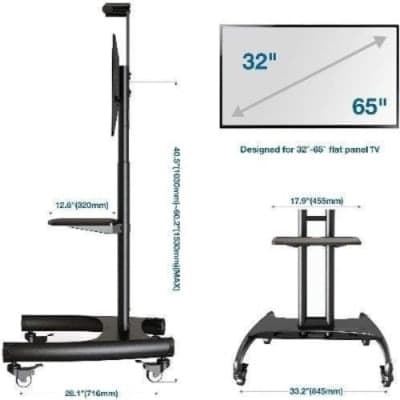 Movable Tv Hanger For Television Stands - 32 - 65"