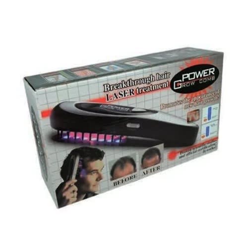 Laser Comb Kit: Regrow Hair Loss Therapy with Manicure Set