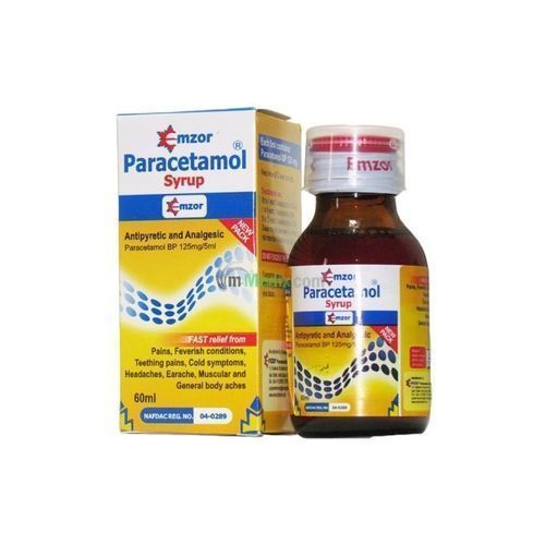 Paracetamol Syrup 60ml- 6 Bottles
