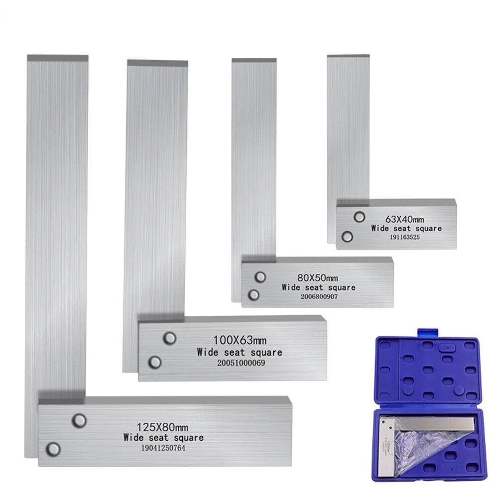 Square 90-degree Square L-shaped Ruler With Ground Seat
