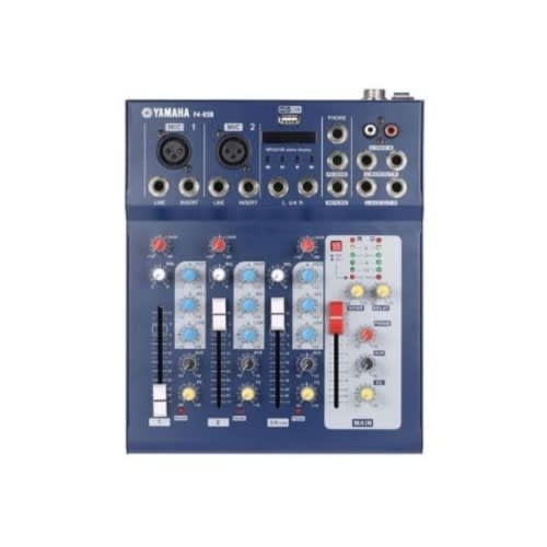 4 Channels Mixer With Usb