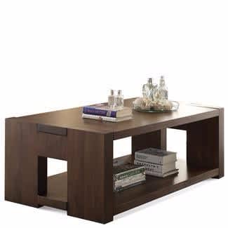 Terra Vista Squared Coffee Table - Brown